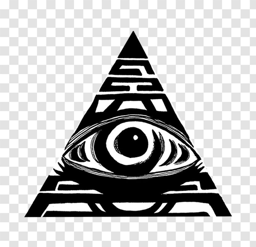 Eye Of Providence Horus Illuminati Symbol - Freemasonry Transparent PNG