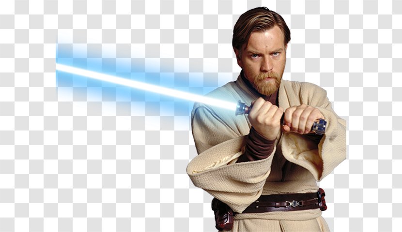Ewan McGregor Obi-Wan Kenobi Star Wars: The Clone Wars Anakin Skywalker - Microphone Transparent PNG