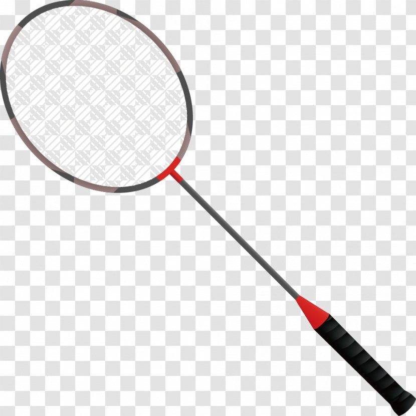 Badmintonracket Net - Badminton Vector Transparent PNG