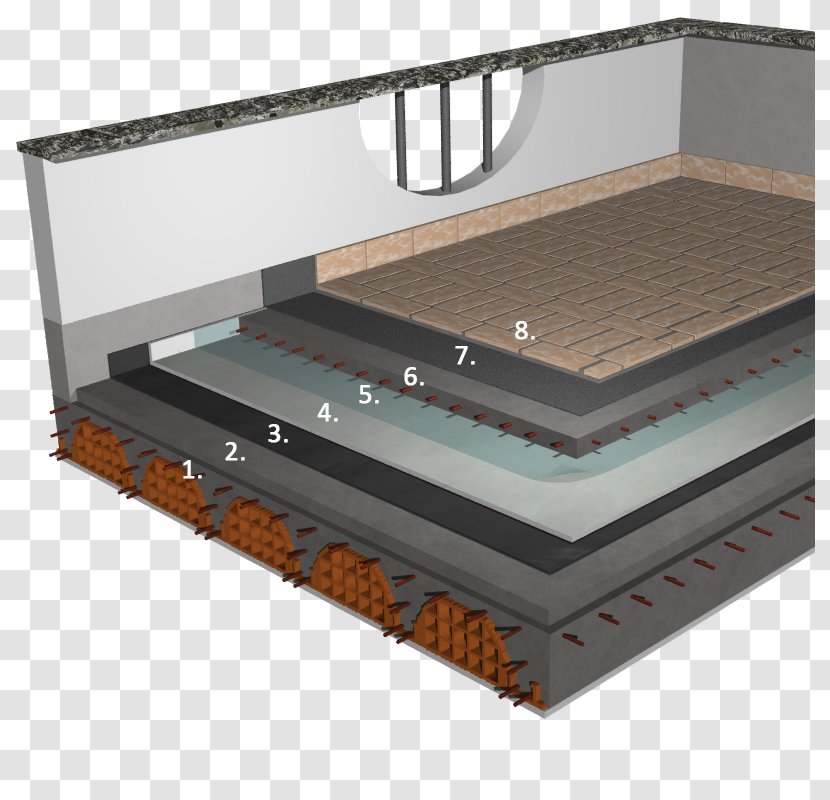 Bed Frame Mattress Floor Transparent PNG