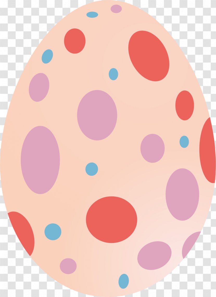Easter Egg Background - Oval Plate Transparent PNG