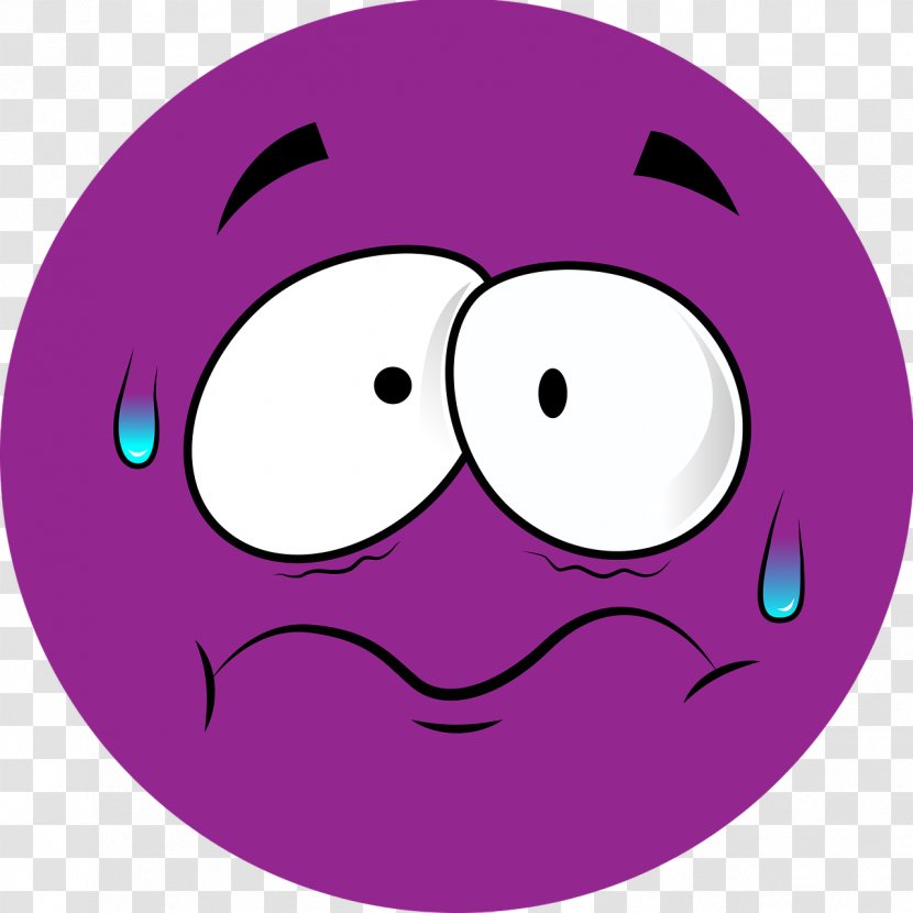 Face Confusion Clip Art - Smile - Purple Transparent PNG