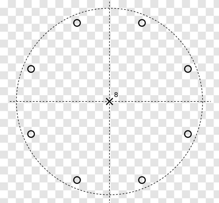 Circle Point Pattern - Area - Comb Transparent PNG