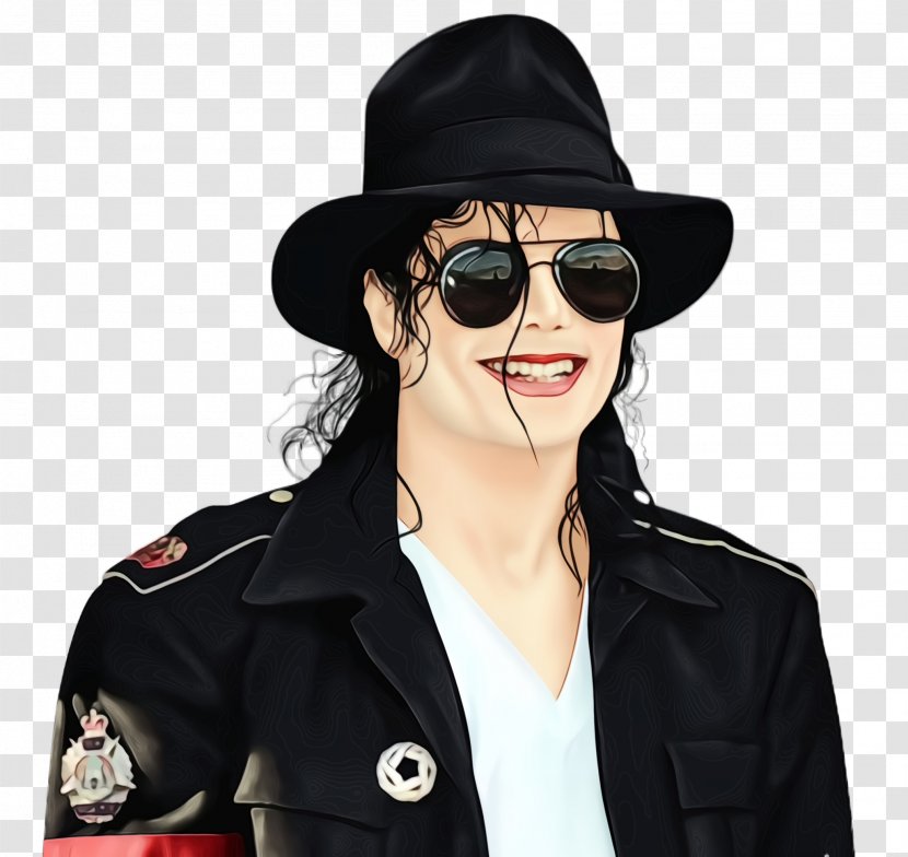 Michael Jackson Moonwalk - Glasses - Aviator Sunglass Sun Hat Transparent PNG