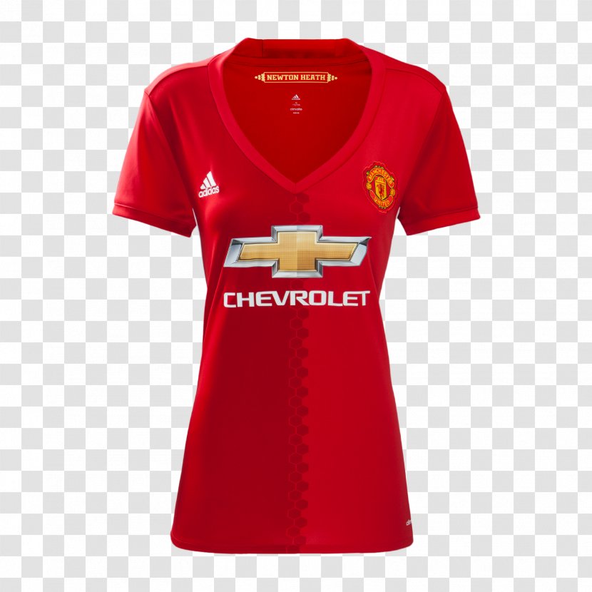 T-shirt Manchester United F.C. Jersey - Active Shirt Transparent PNG