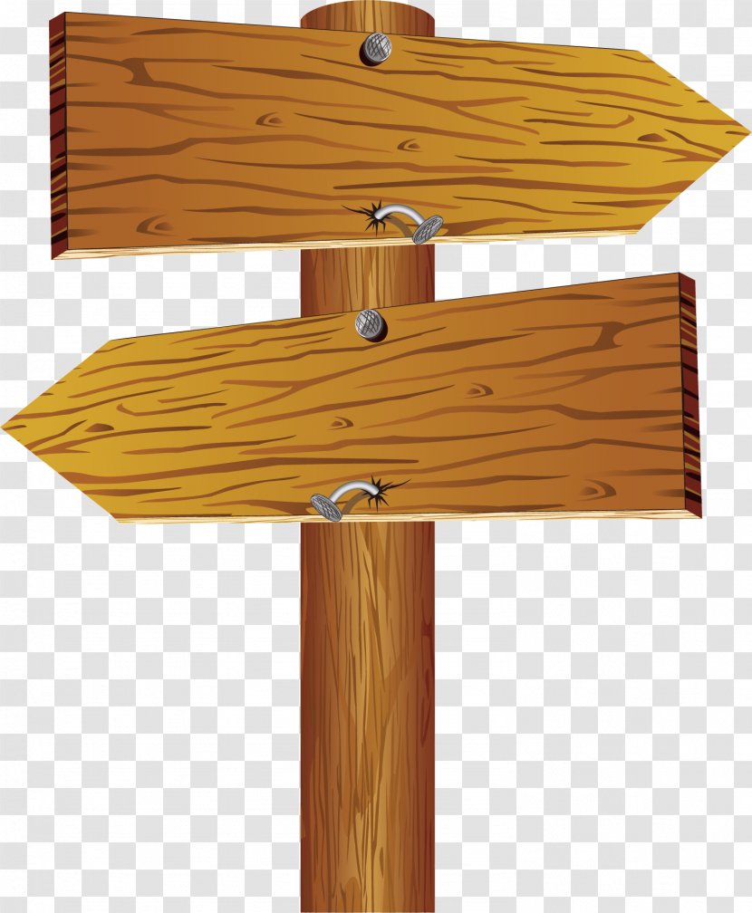 Arrow Wood Sign Clip Art - Furniture - Wooden Brand Transparent PNG