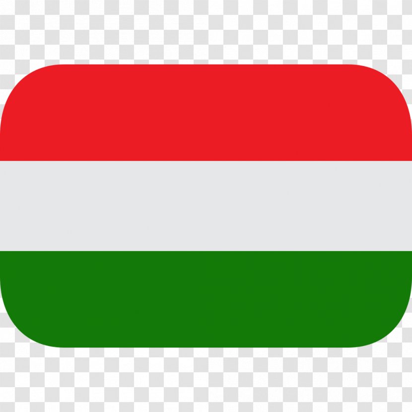 Flag Of Hungary Emoji National Transparent PNG