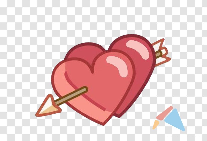 U6696u6696u73afu6e38u4e16u754c Cupid Arrow Valentines Day - Heart Transparent PNG