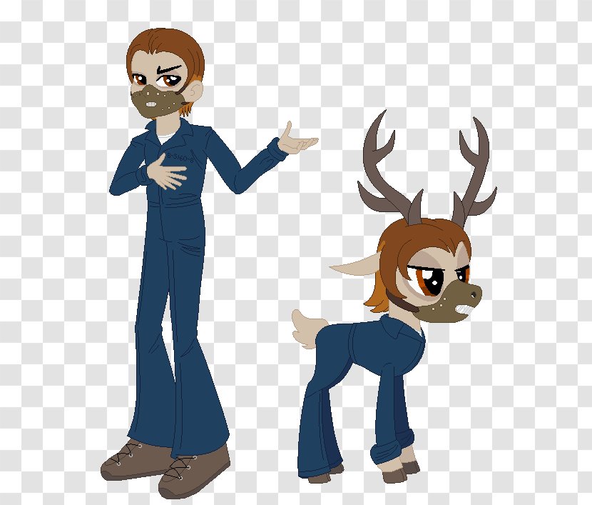 Reindeer Human Behavior Character Homo Sapiens Clip Art - Fiction Transparent PNG