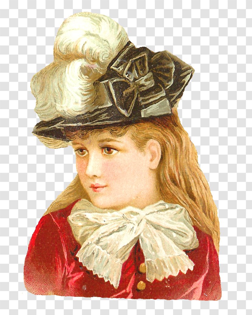 Hat Vintage Clothing Fashion Clip Art - Watercolor - Victorian Transparent PNG