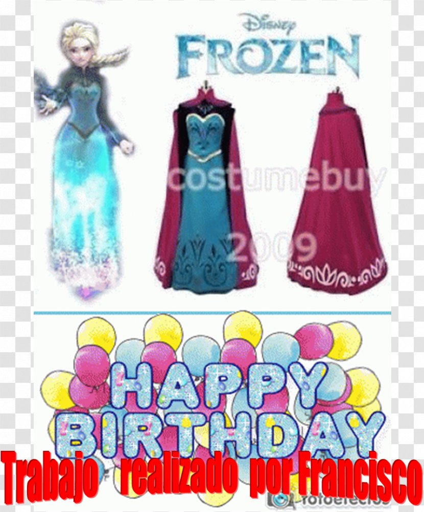 Dress Elsa Costume Coronation Gown Transparent PNG