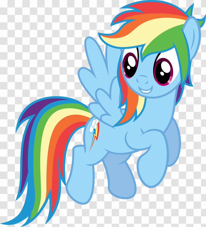 Rainbow Dash Pony Drawing Fluttershy Horse - Silhouette Transparent PNG