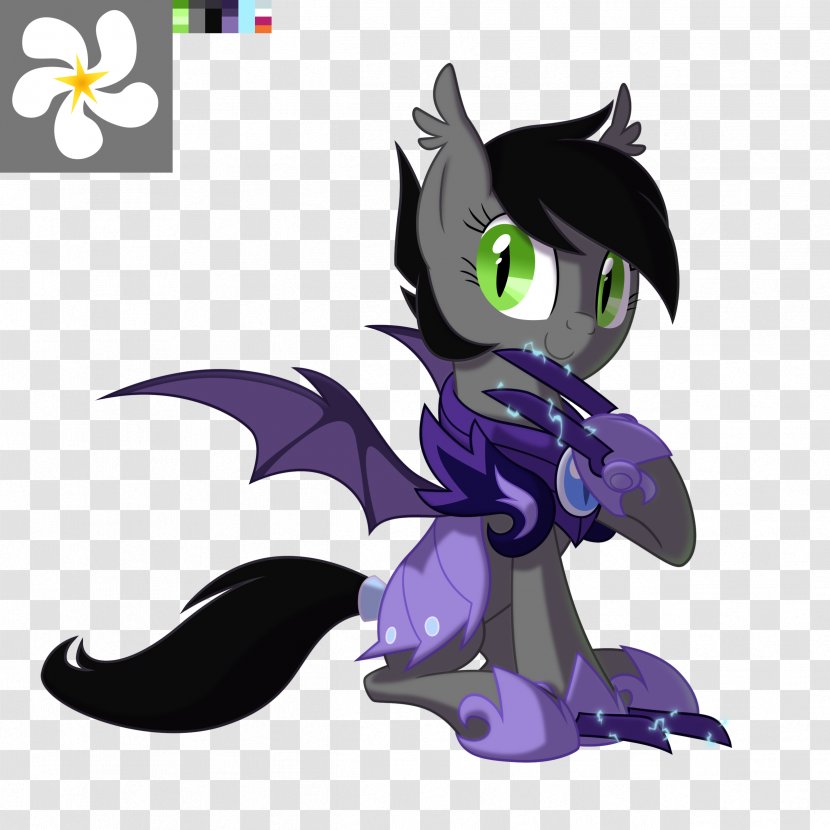 My Little Pony Bat Horse Princess Luna - Fan Art Transparent PNG