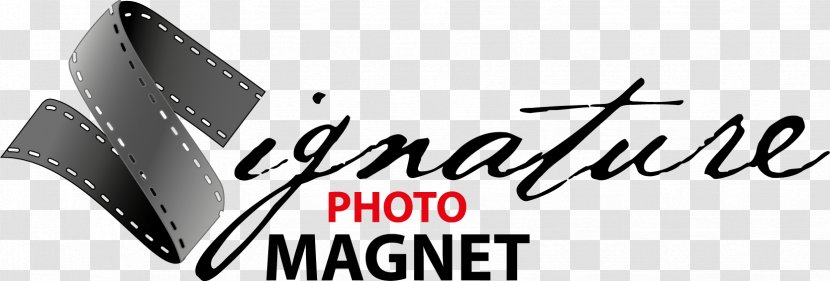 Signature Photo Magnet Photograph Craft Magnets Design Image - Black And White Transparent PNG