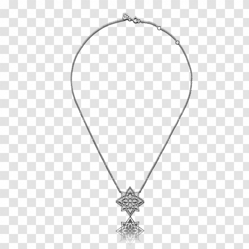 Locket Necklace Body Jewellery Silver - Pendant - Model Transparent PNG