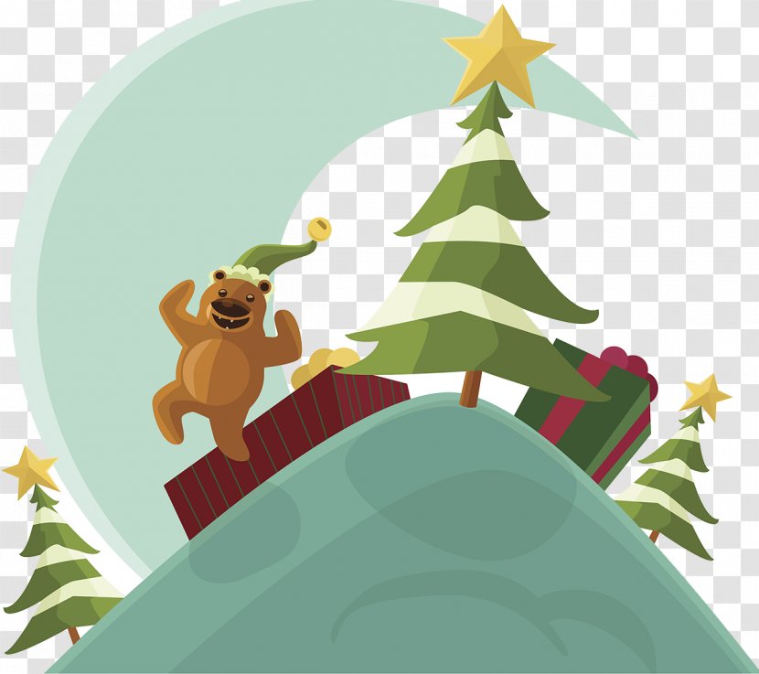Stock Illustration - Fictional Character - Christmas Forest Transparent PNG