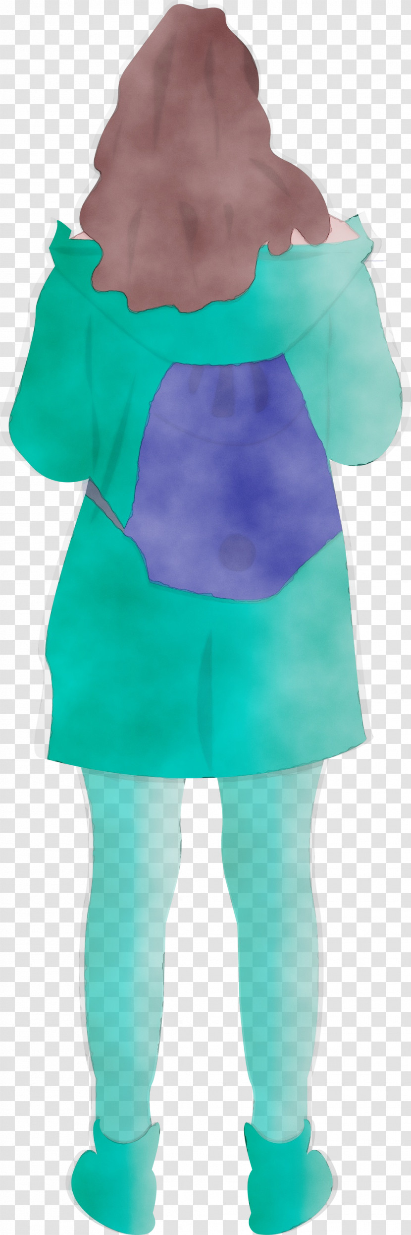 Clothing Green Blue Turquoise Teal Transparent PNG