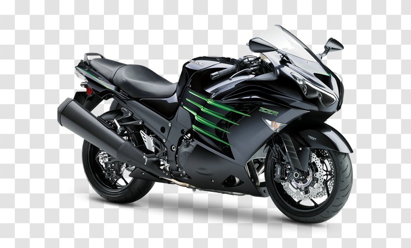 Kawasaki Ninja ZX-14 Motorcycles 1400GTR - Motorcycle Transparent PNG