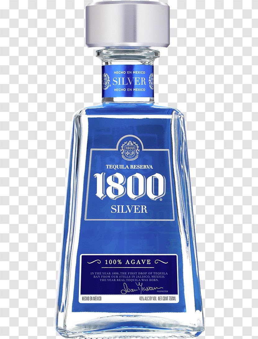 1800 Tequila Distilled Beverage Beer Agave Azul - Barware Transparent PNG