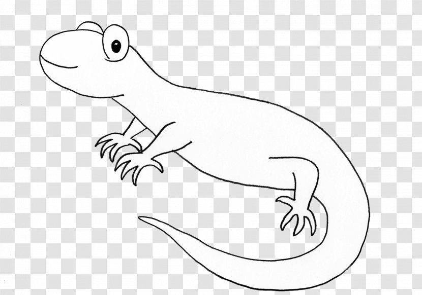 Reptile Clip Art Drawing Line Cartoon - Lizardcreative Transparent PNG