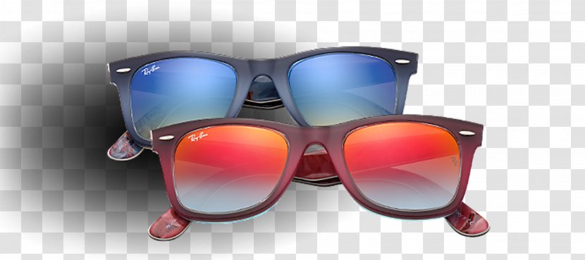 Goggles Mirrored Sunglasses Ray-Ban Original Wayfarer Classic - Rayban Transparent PNG