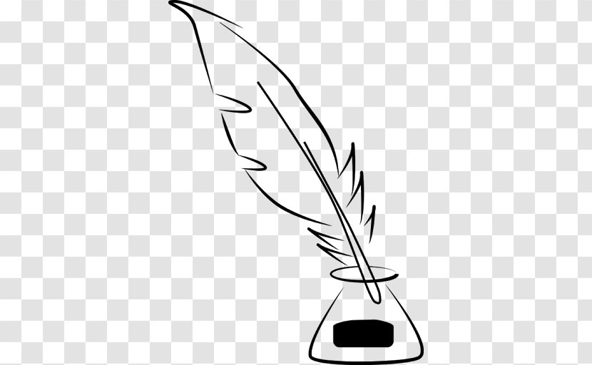 Paper Quill Inkwell Pen Clip Art Transparent PNG