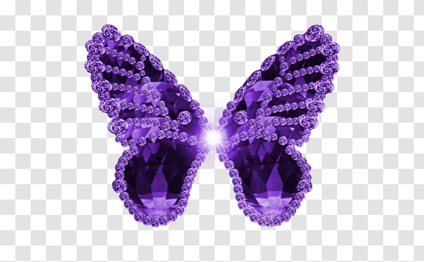 Butterfly Desktop Wallpaper App Store - Violet Transparent PNG