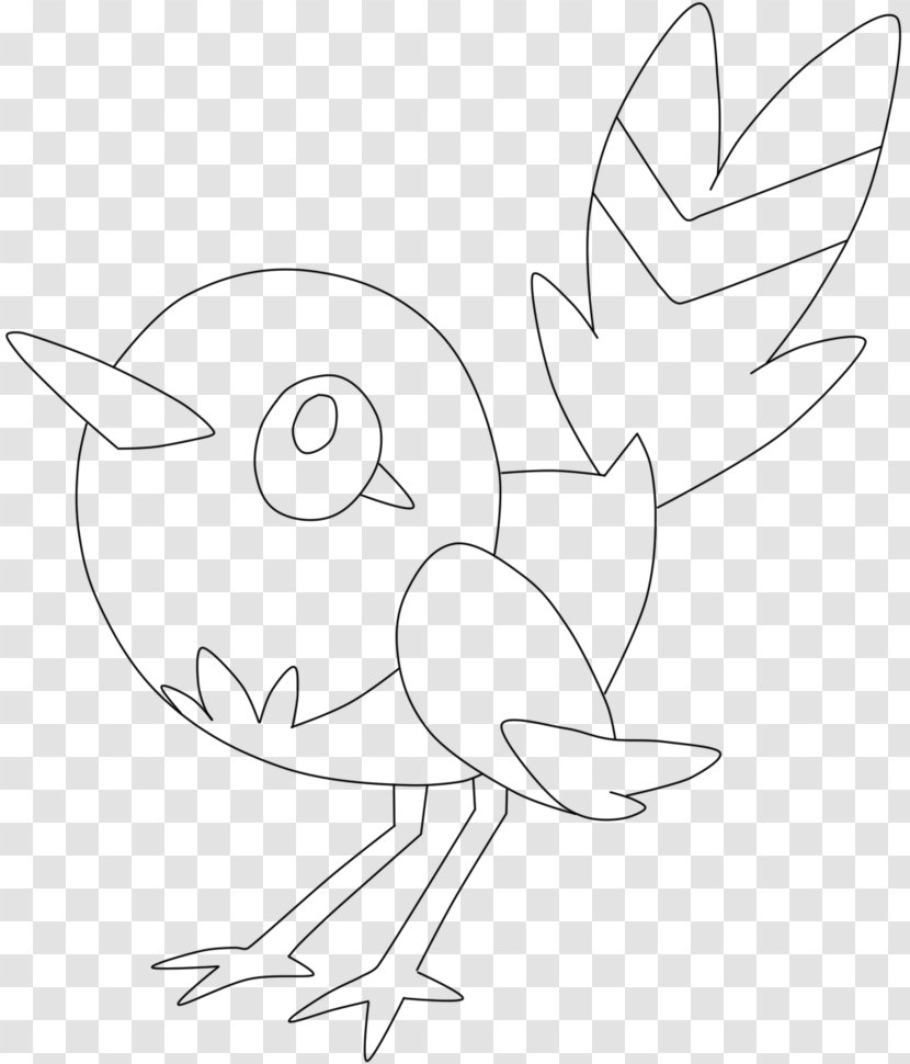 Line Art Black And White Drawing Pokémon X Y - Tree - Pokemon Transparent PNG
