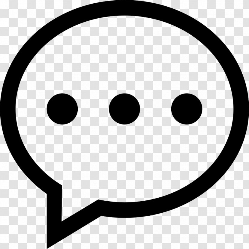 Speech Balloon Symbol - Emotion - Chat Transparent PNG