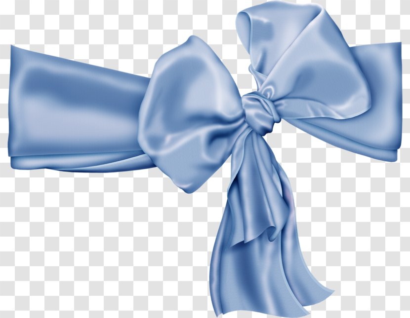 Ribbon Paper Clip Art - Gift - Blue Transparent PNG