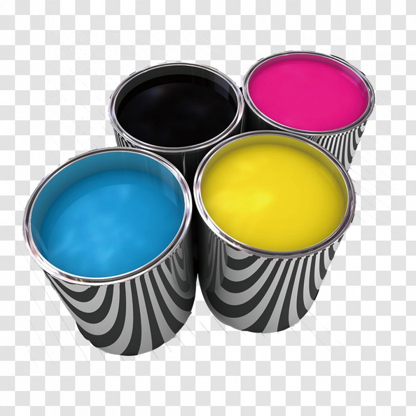 Stock Photography Paint Royalty-free CMYK Color Model - Plastic - Bucket Transparent PNG