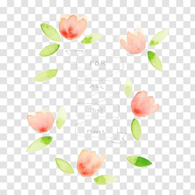 Watercolor Painting Drawing Illustration - Designer - Small Floral Transparent PNG