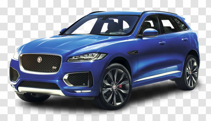 Jaguar Cars Sport Utility Vehicle F-Pace Range Rover - Grille - Blue F PACE Car Transparent PNG