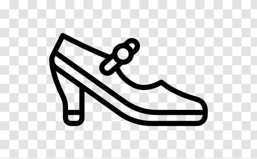 Black And White Sports Equipment Area - Highheeled Shoe Transparent PNG