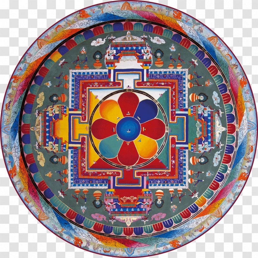 Mandala Tibetan Buddhism Sitatapatra - Earth Transparent PNG