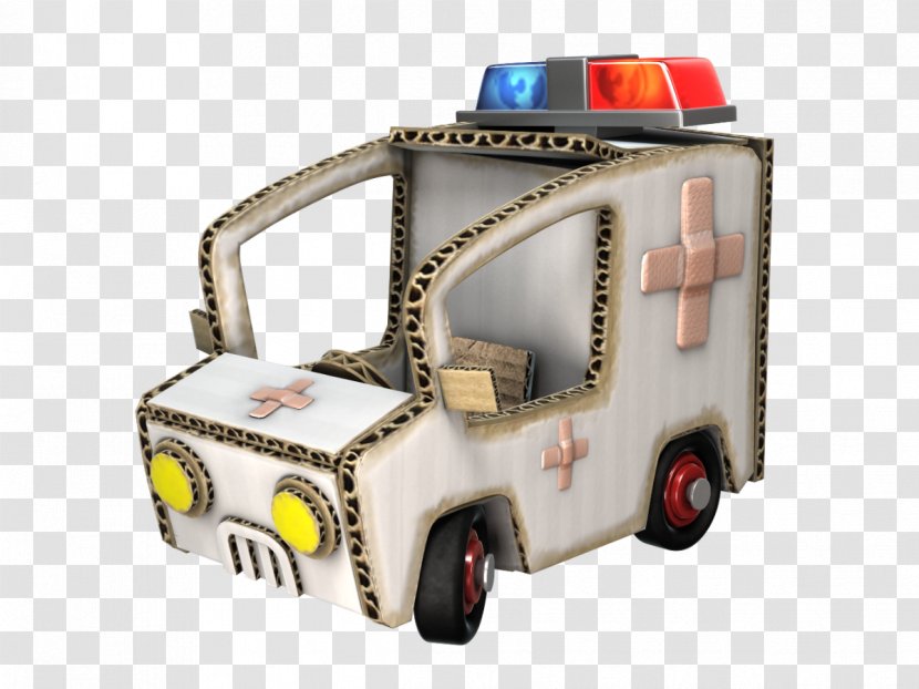LittleBigPlanet Karting 3 2 PlayStation - Kart Racing - Ambulance Transparent PNG