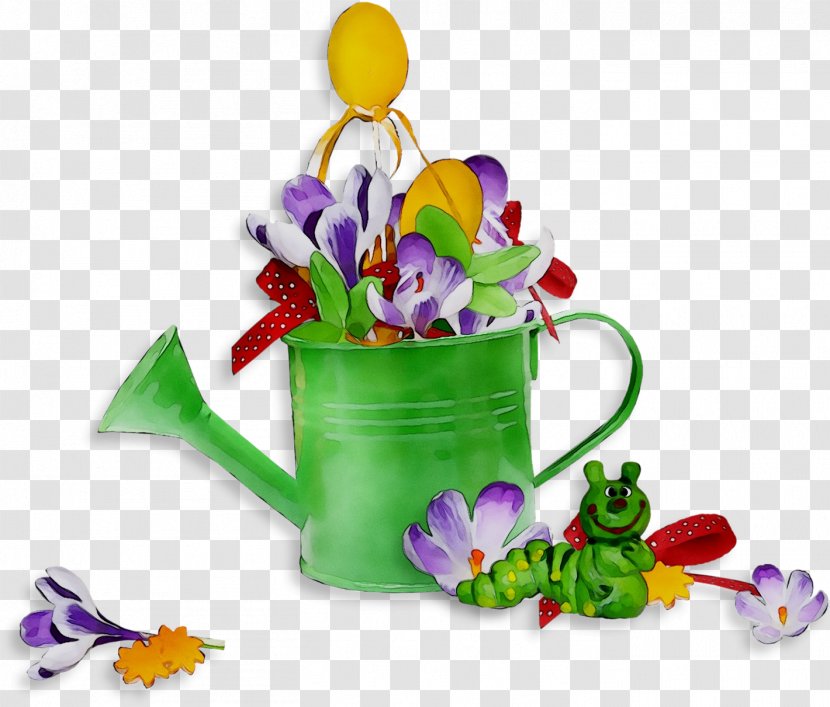 Floral Design Cut Flowers Flowerpot Gift - Bucket - Watering Can Transparent PNG