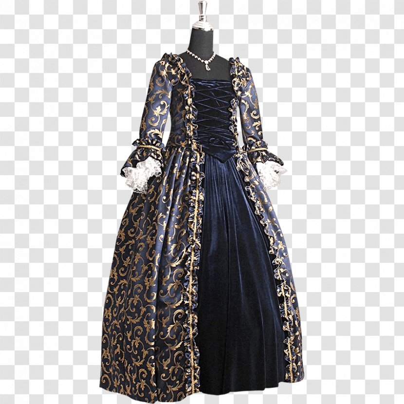 English Medieval Clothing Renaissance Costume Design Dress Transparent PNG