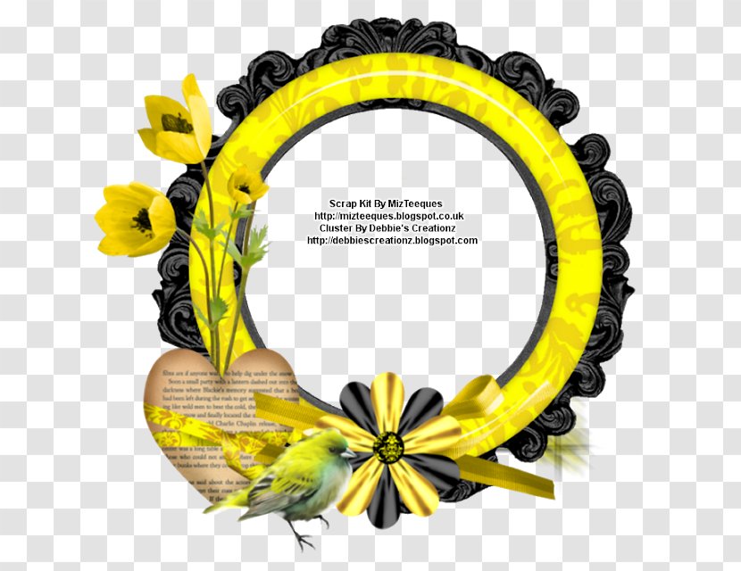 Yellow Font - Sunflower Transparent PNG