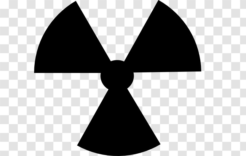 Nuclear Weapon Radioactive Decay Power Hazard Symbol Radiation - Contamination - Vector Transparent PNG