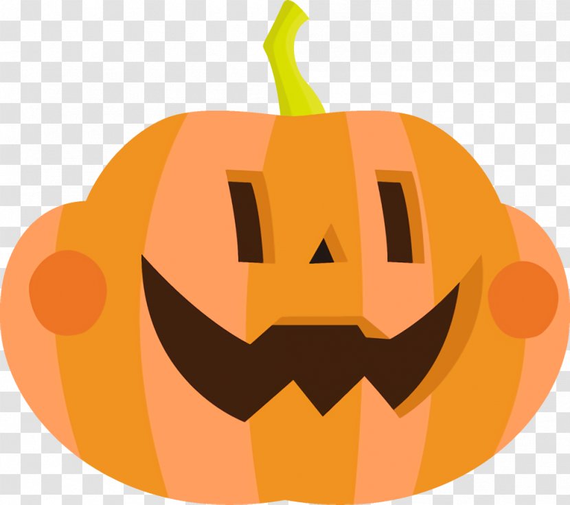 Jack-o-Lantern Halloween Carved Pumpkin - Vegetable Cucurbita Transparent PNG
