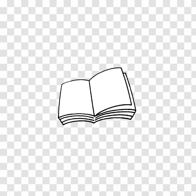 Black And White Book - Point Transparent PNG