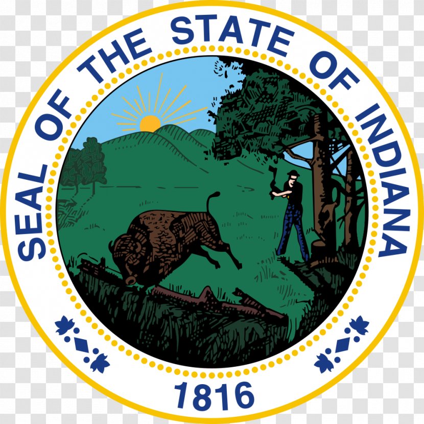 Seal Of Indiana Washington U.S. State Royalty-free Transparent PNG