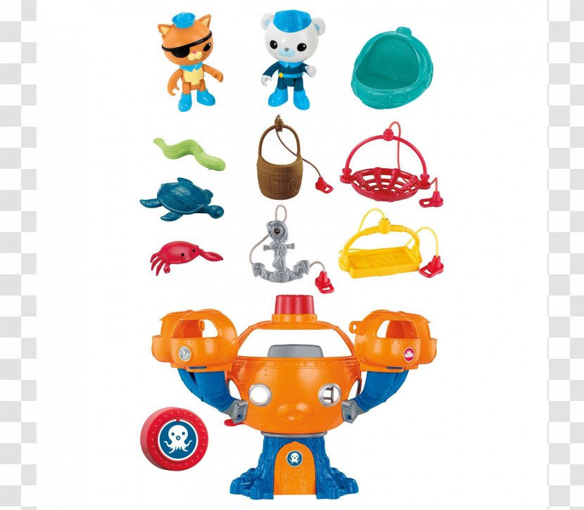 Набор Fisher-Price Octonauts Октопод DWK91 Toy Octopus Mattel - Fisherprice Transparent PNG