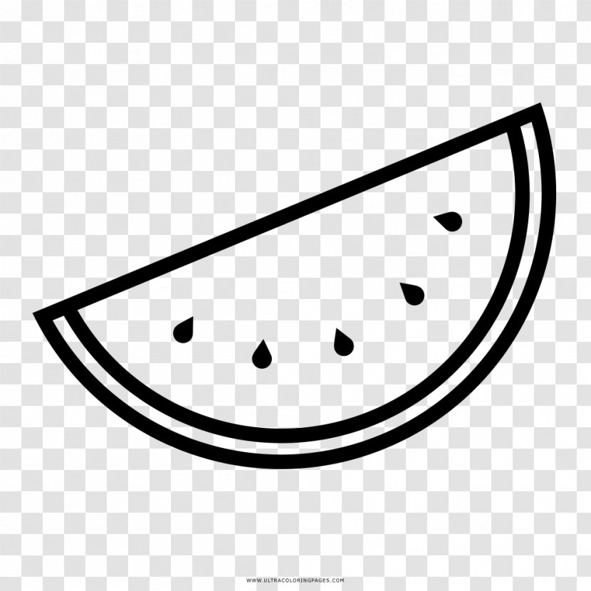 Coloring Book Drawing Watermelon Clip Art - Melancia Transparent PNG