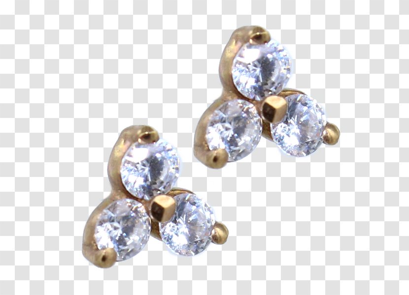 Earring Body Jewellery Diamond - Jewelry Making Transparent PNG