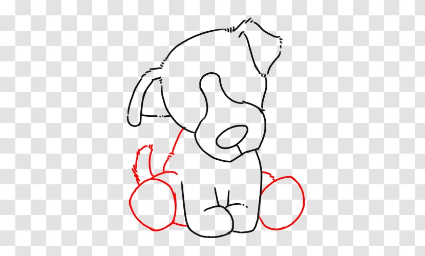 Dog Line Art Drawing Cat Snout - Cartoon Transparent PNG