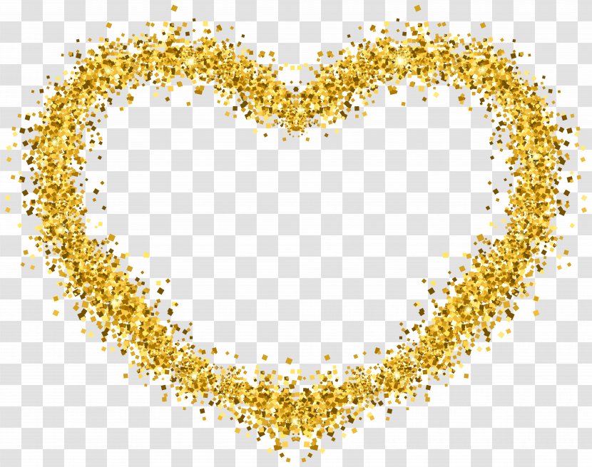 Gold Heart - Jewellery - Smile Smiley Transparent PNG