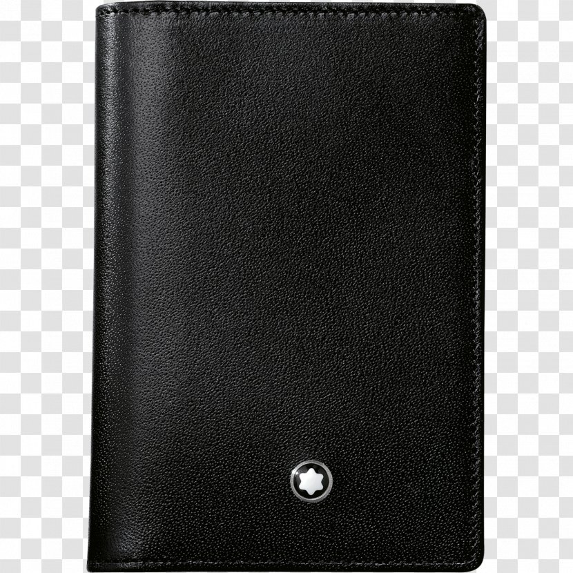 Montblanc Meisterstück Wallet Business Cards Leather - Credit Card Transparent PNG