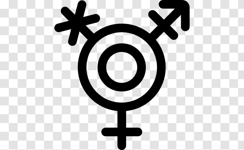 Gender Symbol Lack Of Identities Transgender - Binary Transparent PNG